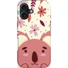 Image de Casetastic Hoesje Geschikt voor Apple iPhone 17 MagSafe - Stijlvolle Beschermende Duo-layer Case - Koala knuffel