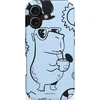 Image de Casetastic Hoesje Geschikt voor Apple iPhone 17 MagSafe - Stijlvolle Beschermende Duo-layer Case - Capibara cocktail