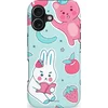 Image de Casetastic Hoesje Geschikt voor Apple iPhone 17 MagSafe - Stijlvolle Beschermende Duo-layer Case - Fruitige vriendjes