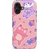 Image de Casetastic Hoesje Geschikt voor Apple iPhone 17 MagSafe - Stijlvolle Beschermende Duo-layer Case - Snoepvriendjes