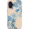 Image de Casetastic Hoesje Geschikt voor Apple iPhone 17 MagSafe - Stijlvolle Beschermende Duo-layer Case - Anjer elegantie