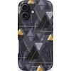 Image de Casetastic Hoesje Geschikt voor Apple iPhone 17 MagSafe - Stijlvolle Beschermende Duo-layer Case - Zwart Goudpatroon