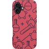 Image de Casetastic Hoesje Geschikt voor Apple iPhone 17 MagSafe - Stijlvolle Beschermende Duo-layer Case - Rode Laboratorium