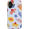 Image de Casetastic Hoesje Geschikt voor Apple iPhone 17 MagSafe - Stijlvolle Beschermende Duo-layer Case - Bloemenval