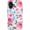 Image de Casetastic Hoesje Geschikt voor Apple iPhone 17 MagSafe - Stijlvolle Beschermende Duo-layer Case - Aquarel Bloemendroom