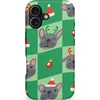 Image de Casetastic Hoesje Geschikt voor Apple iPhone 17 MagSafe - Stijlvolle Beschermende Duo-layer Case - Schattige Kersthondjes
