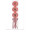 Image de Golfballen Gift Set Merry Christmas-Happy Newyear Rood Inclusief Tees