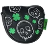 Image de Legend Putter Mallet Headcover Lucky Zwart Groen