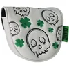 Image de Legend Putter Mallet Headcover Lucky Wit Groen