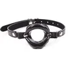 Image de Kiotos - Ring Gag met Open Kusmondje - Zwart