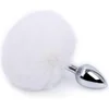 Image de Buttplug konijnenstaart - wit
