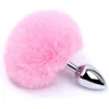Image de Buttplug konijnenstaart - roze