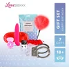 Image de Loveboxxx - Let's Celebrate - 7 Delige Cadeauset - Geschenkset Mannen, Vrouwen en Koppels - Cadeau Man, Vrouw en Koppels - Giftset Man, Vrouw en Koppels - Erotisch - Rood