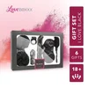 Image de Loveboxxx - I Love Black Cadeauset - 6 Delige Cadeauset - Geschenkset Mannen en Vrouwen - Cadeau voor Koppels - Giftset Man en Vrouw - Erotisch - Zwart