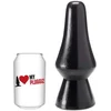 Image de Gangbangster - Moshy - Buttplug - 17 x 8,5 cm - PVC - Zwart