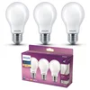 Image de Philips LED lamp - Standaard lampvorm met E27 fitting - Warmwit licht: 2700K - 75W - Mat glas - 3-pack