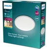 Image de Philips Cavanal plafondlamp - wit - rond - klein - warmwit licht - 12 W