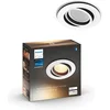 Image de Philips Hue Milliskin recessed Inbouwspot uitbreiding - warm tot koelwit licht - GU10 - Wit - 5W - Rond - Bluetooth
