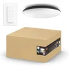 Image de Philips Hue Cher plafondlamp - warm tot koelwit licht - zwart - 1 dimmer switch