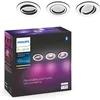 Image de Philips Hue Centura inbouwspot - wit en gekleurd wit - 3-pack - wit - rond