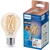 Image de Philips Smart Lighting - Lamp Filament - Slimme LED-Verlichting - Warm- tot Koelwit Licht - E27 - 60W - Transparant - Wi-Fi