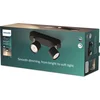 Image de Philips Star opbouwspot - 2-lichts - zwart