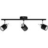 Image de Philips Meranti opbouwspot - 3-lichts - zwart