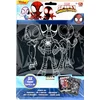 Image de MARVEL SPIDERMAN - KRAS SET - 2 KLEURPLATEN OM TE KRASSEN - SPIDEY - AMAZING FRIENDS