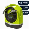 Image de Aqua2go GD73 Mobiele Hogedrukreiniger Accu - Draadloze Hogedrukspuit 17 liter Tank 3 / 9 Bar voor onderweg - Terrasreiniger - Op Mountainbike MTB Fiets Auto Camping Caravan