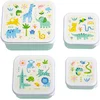 Image de A Little Lovely Company - Brooddoos - Broodtrommel -Lunch & snack box set van 4 - Jungle