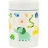 Image de A Little Lovely Company - Geïsoleerde RVS voedselpot - thermos lunchbox kinderen - Thermosbeker - BPA vrij - voedselcontainer - Jungle- mint