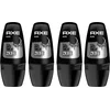 Image de Axe Deo Roller - Black Dry - 4 x 50 ml