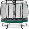 Image de EXIT Elegant Premium trampoline ø253cm met Deluxe veiligheidsnet - groen