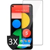 Image de 3x Screenprotector geschikt voor Google Pixel 5 - Glas Tempered Screen Protector