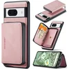 Image de CaseMe - Telefoonhoesje geschikt voor Google Pixel 8A Met Magnetische Pasjeshouder - Back Cover - Roze