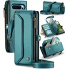 Image de CaseMe - Telefoonhoesje geschikt voor Google Pixel 9 Pro XL - Wallet Book Case met Schouder Strap - Groen