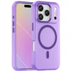 Image de Case2go - Hoesje geschikt voor Apple iPhone 17 Pro - Back Cover - Geschikt voor Magsafe - Telefoonhoesje - Gsm Hoesje geschikt voor Apple iPhone 17 Pro - Phone Case - Paars