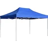 Image de vidaXL - Partytent - professioneel - inklapbaar - 4,5x3 - m - aluminium - blauw