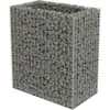 Image de vidaXL - Gabion - plantenbak - verhoogd - 90x50x100 - cm - gegalvaniseerd - staal