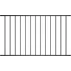 Image de vidaXL - Schuttingpaneel - Woerden - gepoedercoat - staal - 1,7x1 - m - zwart