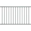 Image de vidaXL - Schuttingpaneel - Woerden - gepoedercoat - staal - 1,7x1 - m - antracietkleurig