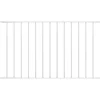 Image de vidaXL - Schuttingpaneel - Woerden - gepoedercoat - staal - 1,7 - x - 0,75 - m - wit