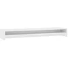 Image de vidaXL - Monitorstandaard - 100x24x13 - cm - bewerkt - hout - wit