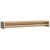 Image de vidaXL - Monitorstandaard - 100x24x13 - cm - bewerkt - hout - sonoma - eikenkleurig