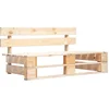 Image de vidaXL - Tuinbank - pallet - hout