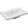 Image de vidaXL - Inbouwwastafel - 61x39,5x18,5 - cm - keramiek - wit