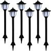 Image de vidaXL Solarlampen 6 st LED zwart
