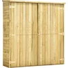 Image de vidaXL - Tuinschuur - 163x50x171 - cm - geïmpregneerd - grenenhout