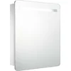 Image de vidaXL - Badkamerkastje - met - spiegel - LED - 68x9x80 - cm