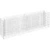 Image de vidaXL - Gabion - plantenbak - verhoogd - 180x30x60 - cm - gegalvaniseerd - staal